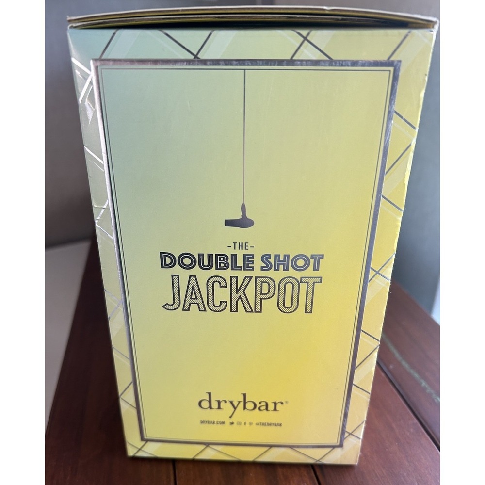 Drybar Double Shot Jackpot Smooth Hair Essentials Gift Set Blow Dryer Brush NEW! - Picture 6 of 8